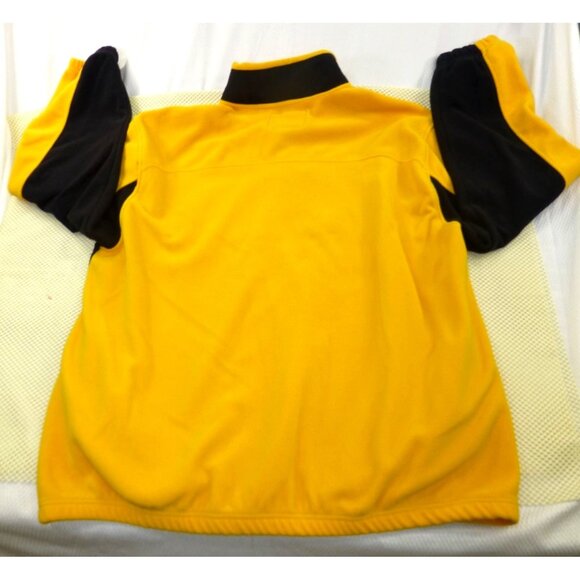 Pittsburgh Steelers 1/4 Zip Reebok NFL 2XL Pullover Fleece Sweatshirt Team Appar - Picture 2 of 9